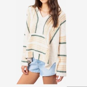 Rip Curl La Bonita Poncho Hoodie Sweater
